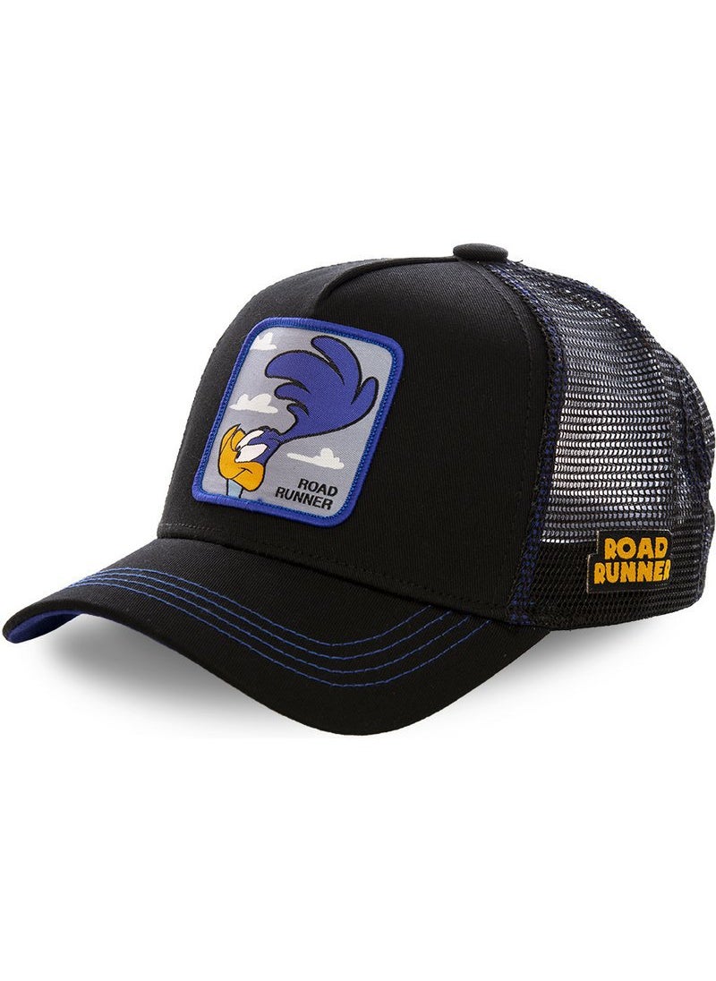 Generic - Cartoon Rabbit  Duck Baseball Cap ROAD BLACK - Image 1