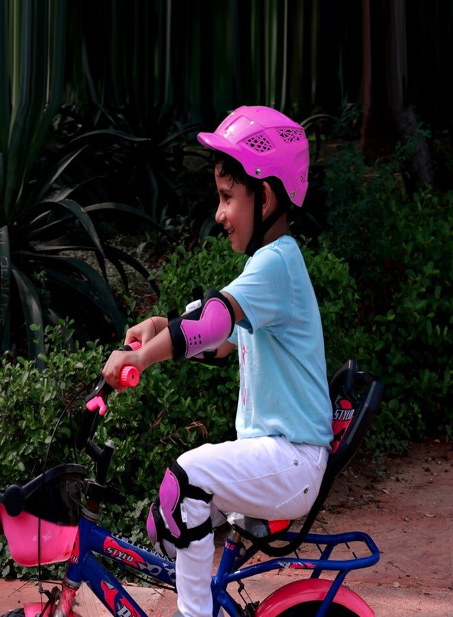 Koko Dragon Kids Skating & Cycling Helmet | Protective Gear for Boys & Girls (Pink, Medium 560 MM) - Image 3