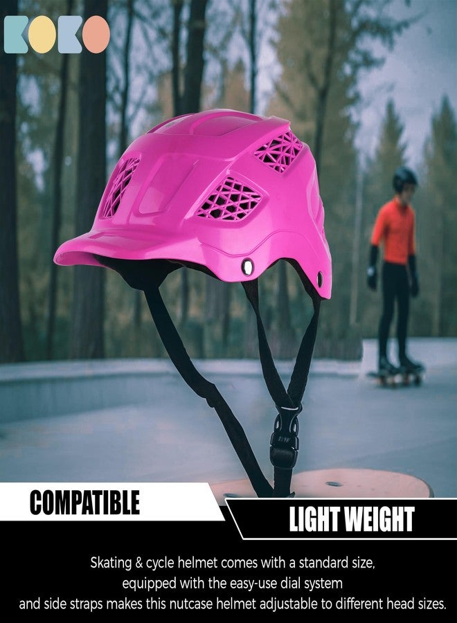 Koko Dragon Kids Skating & Cycling Helmet | Protective Gear for Boys & Girls (Pink, Medium 560 MM) - Image 4