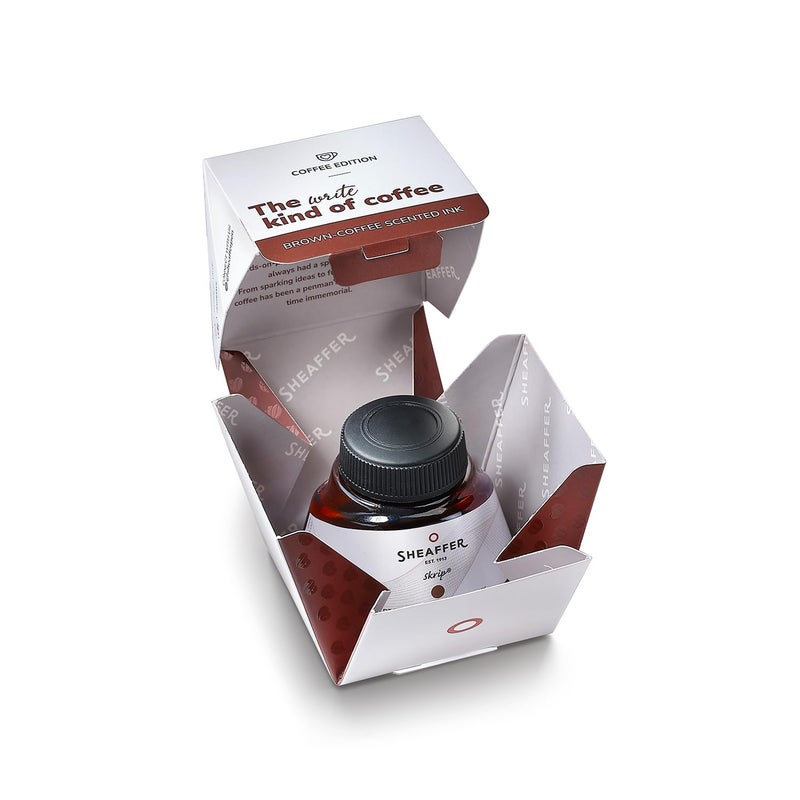 SHEAFFER Ink Sheaffer Skrip Brown Coffee Scented 50 Ml - Image 4