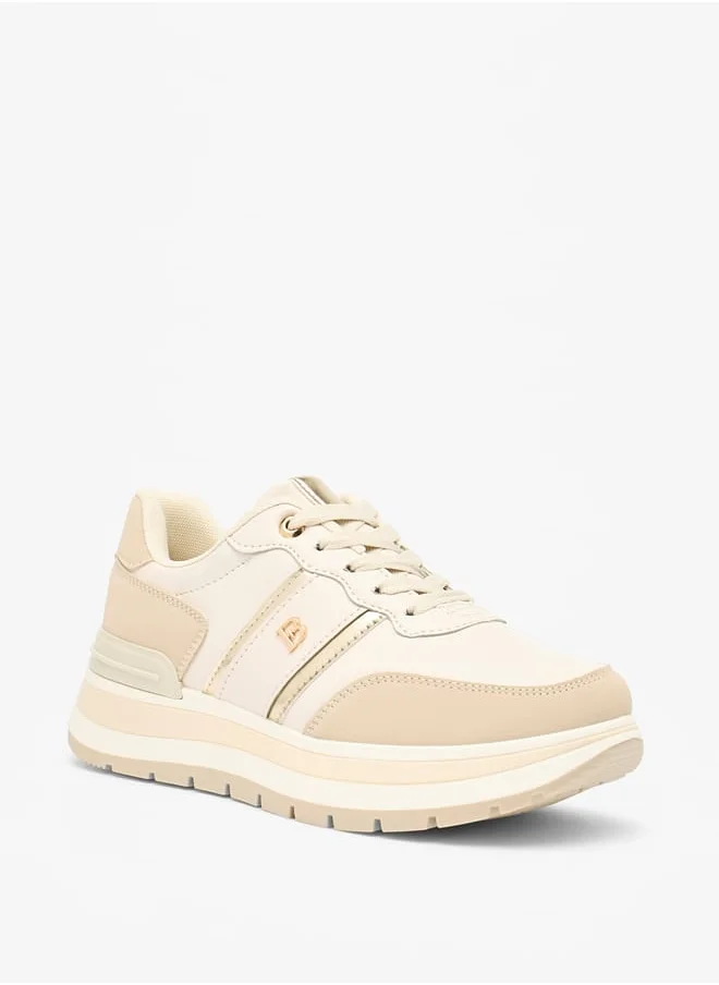 فلورا بيلا من شو إكسبرس Women's Pand Ankle Sneakers with Lace-Up Closure