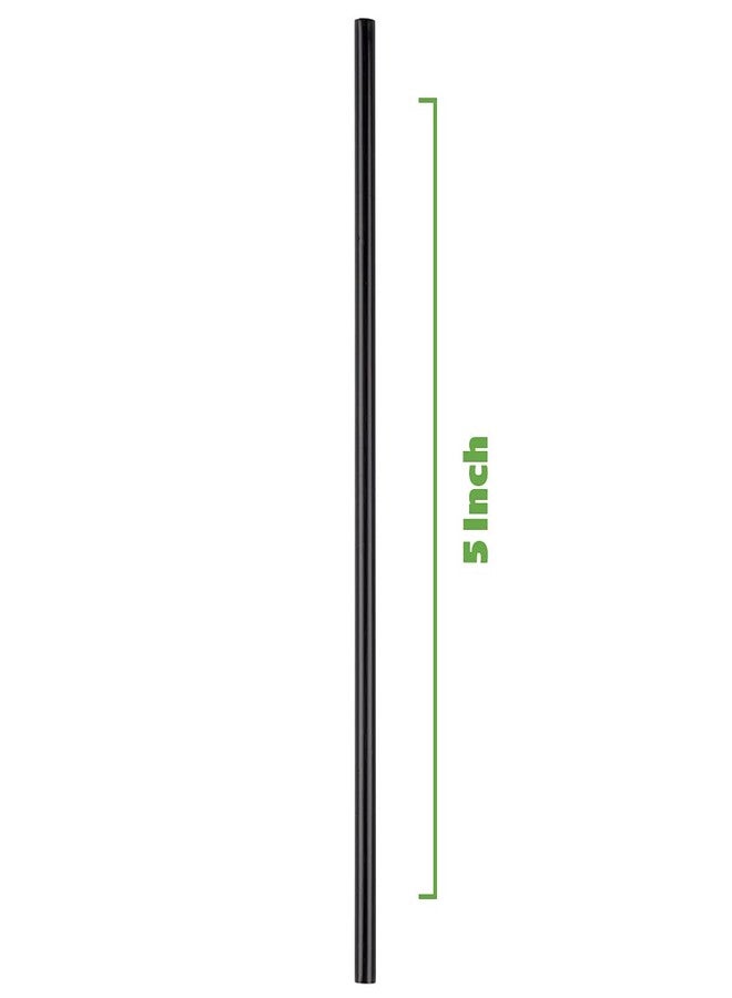 Comfy Package [2000 Count] 5 Inch Coffee Stirrers, Cocktail Straws - Disposable Plastic Sip Stir Sticks - Black - Image 4