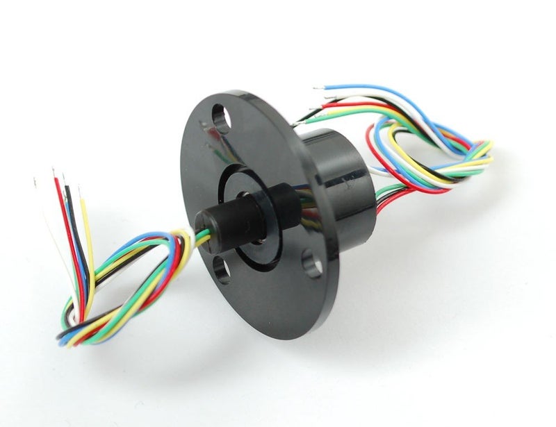Adafruit 736 Slip Ring with Flange, 22 mm Diameter, 6 Wire, 240V/2A - Image 3