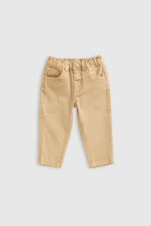 mothercare Tan Denim Trousers