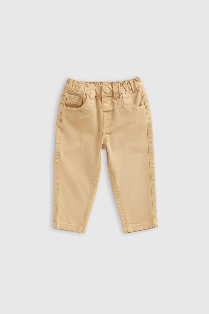 mothercare Tan Denim Trousers