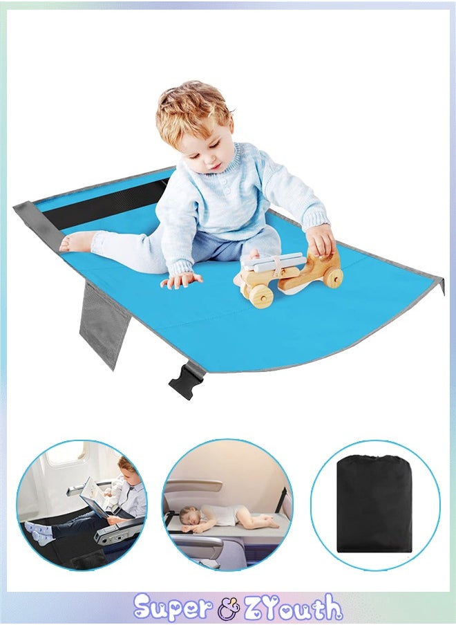 Super ZYouth Airplane Bed for Toddler, Kids Airplane Seat Extender Bed for Travel, Baby Portable Plane Bed Foot Rest for Flights  - Image 1