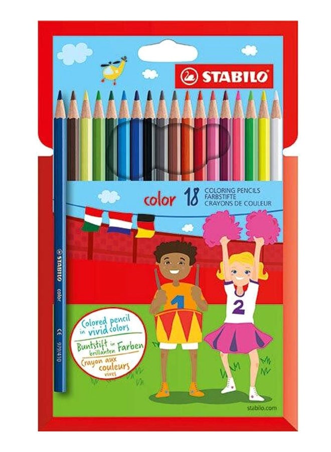 STABILO Stabilo 1918/77-01 Set of 18 Colored Pencils - Image 1