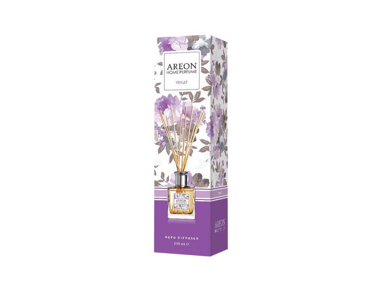 Areon Areon Home Perfume Garden 150ml Sticks Violet 10 Reed Sticks Air Freshener for Home Office  - Image 2