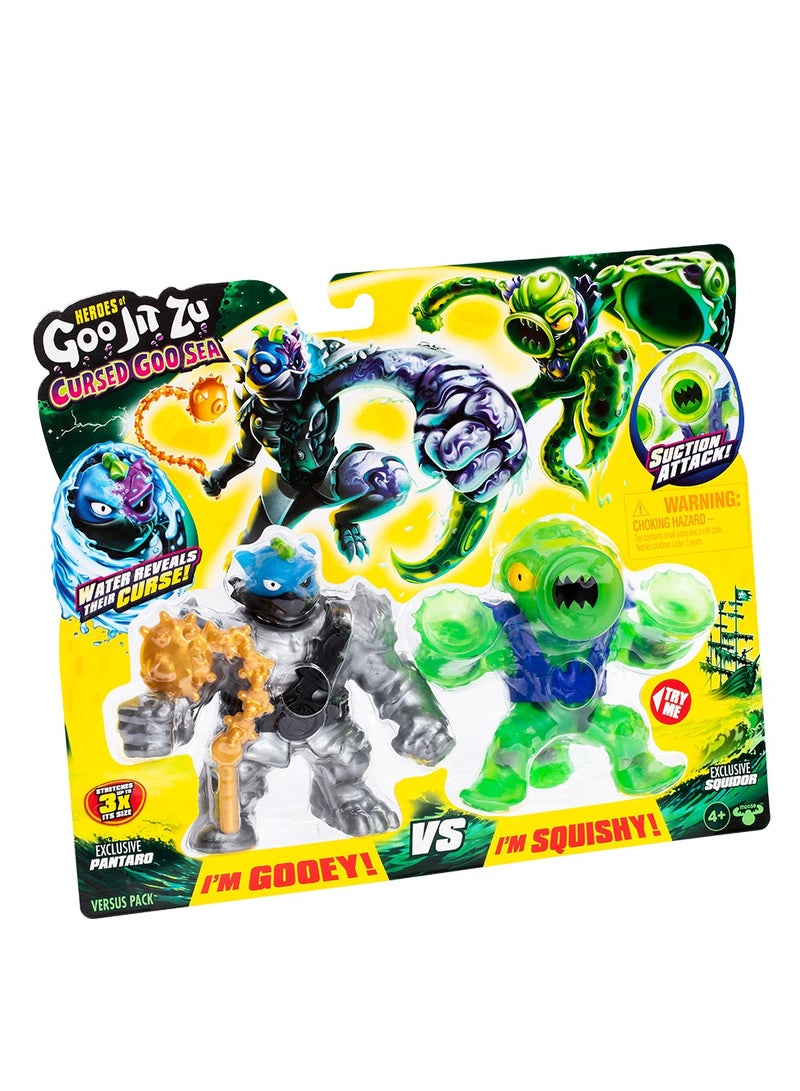 Goo Jit Zu Cursed Goo Sea Versus Pack - Pantaro & Squidor - Image 4