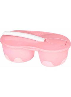 886 2 Chamber Food Bowl Set Pink - pzsku/Z87F62A6CC1E28078A533Z/45/_/1728630977/c3b7fd3f-18e2-4e03-8b58-5c9353ab7b14