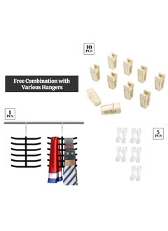 TYCOM \Kids Velvet Clothes Hangers 50 Pack  Thin Space Saving Coats Clothes Hangers Non-Slip Suit Hangers with 360 Degree Swivel Hook Hold Up to 5KG for Jackets Pants Dress Kids 50 Pack  - Image 5