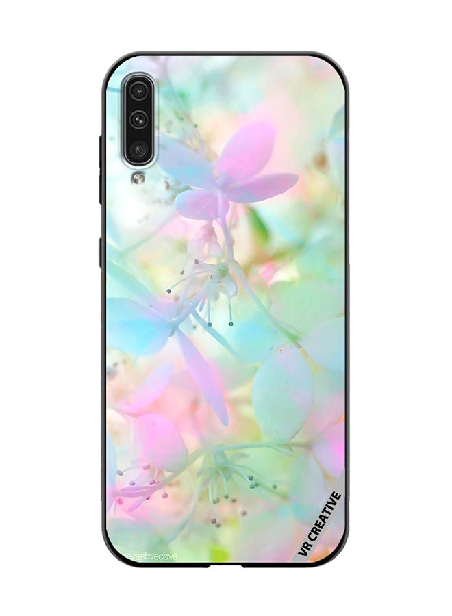 VR CREATIVE Protective Case Cover For Samsung Galaxy A50/A50s Flower Design Multicolour - Image 1