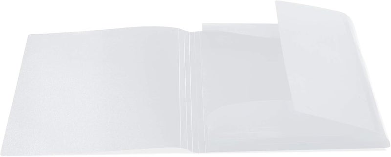 Herma Elastic Folder Translucent in White, A4, Sturdy Plastic, with 3 Inner Flaps, 1 Span Folder - Image 2