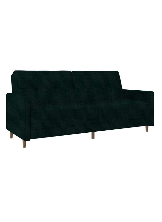 Soufa Dibaj Odessa | 2-Seater Sofa Upholstered In Velvet 193x85x86 cm  - Dark Green - Image 3