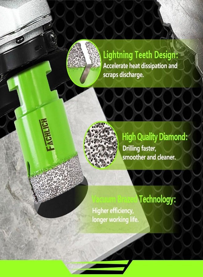 FACHLICH Diamond Core Drill Bits,2-2/3" 68mm Ceramic Tile Drill Bits Vacuum Brazed Diamond Hole Saw for Porcelain Tile,Granite,Marble,Concrete,Masonry,Brick - Image 5