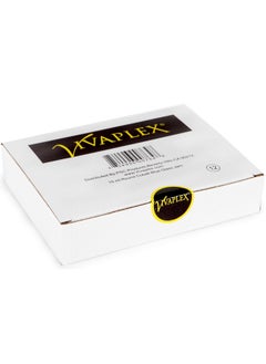 Vivaplex Vivaplex, 12, Cobalt Blue, 15 ml, Round Glass Jars, with Inner Liners and black Lids  - Image 2