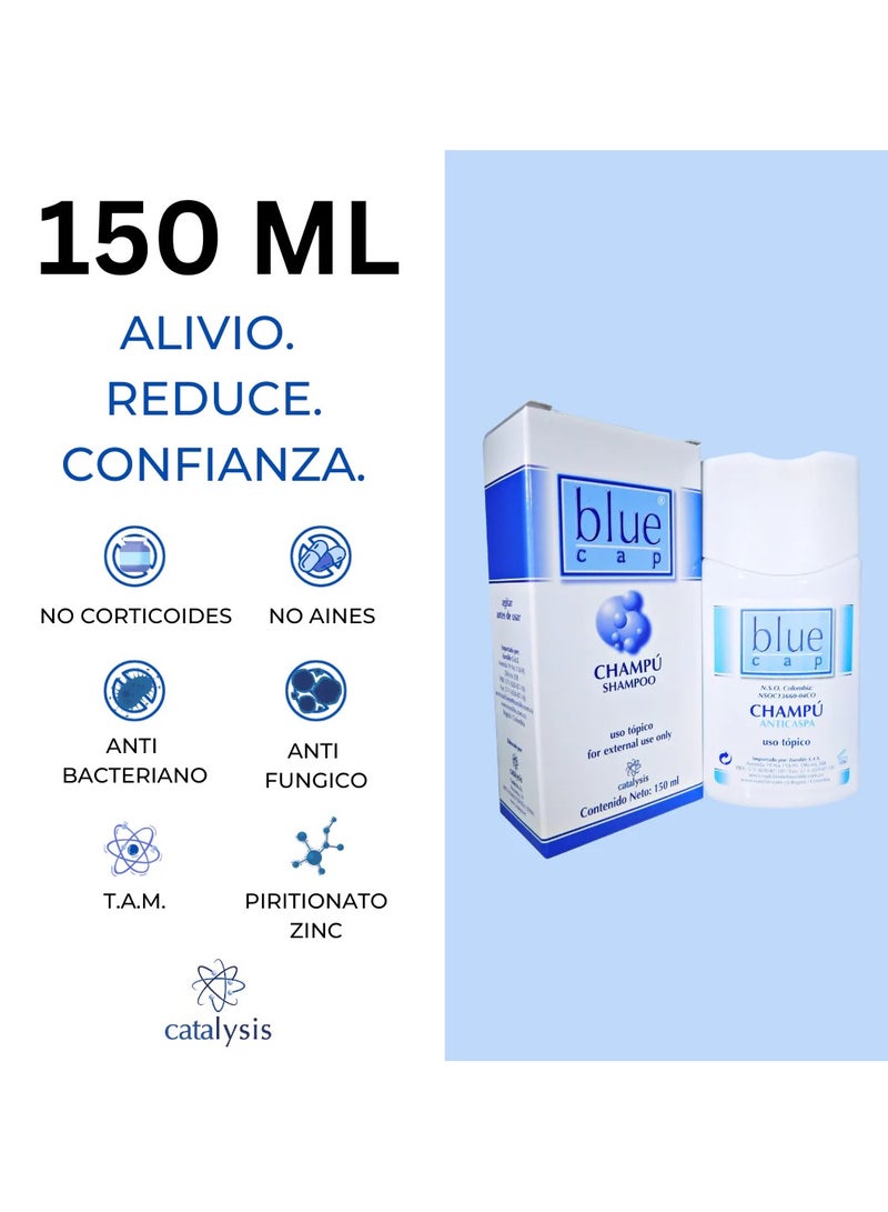 Catalysis Blue Cap Anti Dandruff Shampoo 150 ml - Image 2