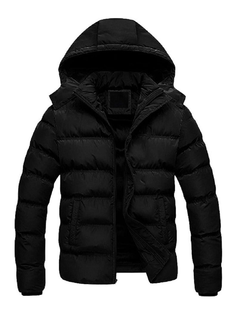 general Bomber Jacket with Removable Hood For Unisex - Image 1