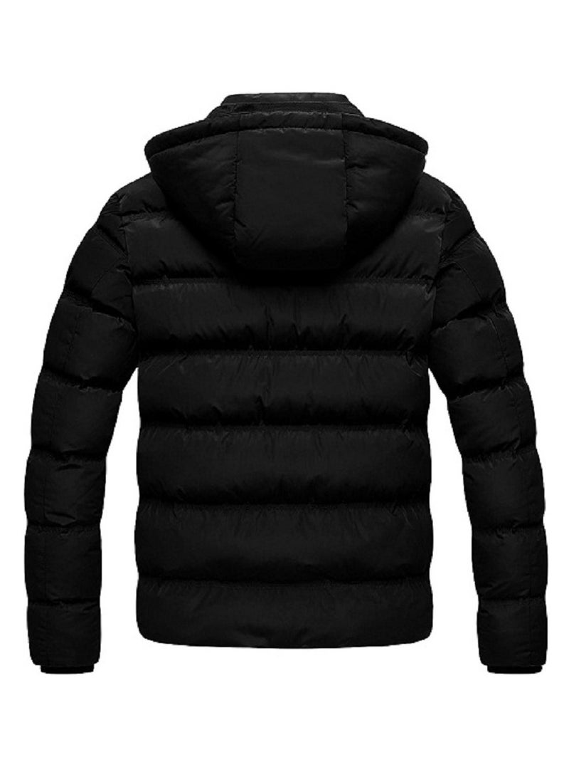 general Bomber Jacket with Removable Hood For Unisex - Image 2