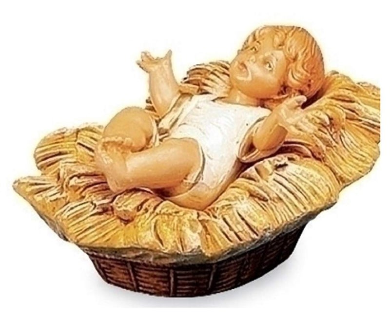 Fontanini by Roman Inc Jesus with Manger 75 Collection Nativity Figure and Accessories Hand Sculpted and Painted