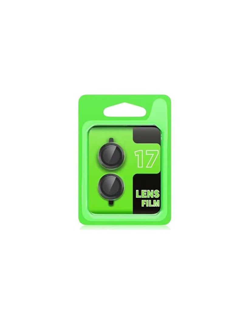 BlueFire Premium Camera Lens Protector for iPhone 17 – 9H Tempered Glass Lens Protection Film, Ultra HD Transparency, Anti-Scratch, Anti-Shatter, Dustproof, Fingerprint Resistant, Full Coverage Fit with Strong Metal Frame – Multiple Color Options - Image 1