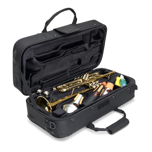 Protec Trumpet MAX Rectangular Case with Interior Mute Storage, Model MX301 - Image 1