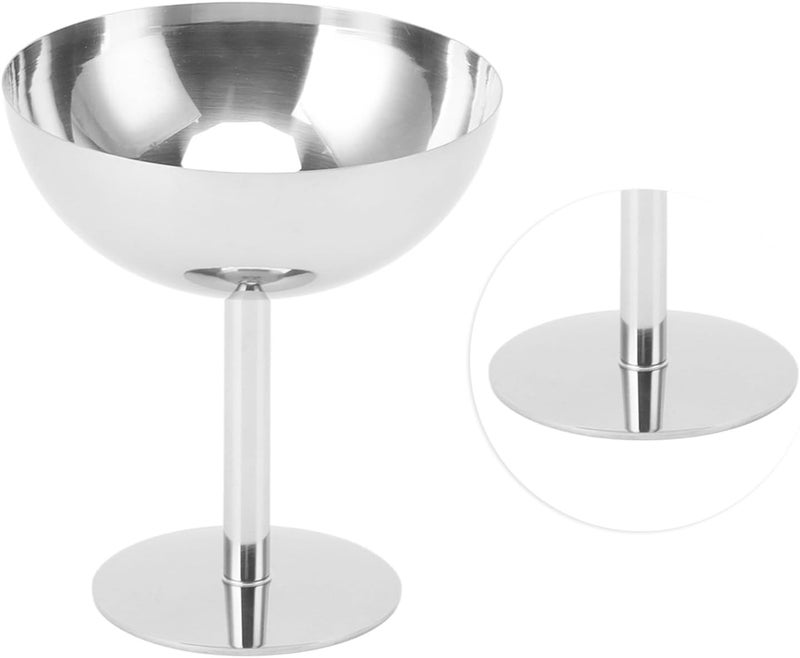 Gulf approved global quality Zunate Food Grade Stainless Steel Ice Cream Goblet - 304 Metal Dessert Cup, Dishwasher Safe, Stable Champagne Goblet for Party, Bar, Home, and Cafe Serving Ice Cream, Desserts, and Defect free upgraded substance KSA local stock Bulk storage easy optimized build Daily life matching design Wide range usage design Globally selected raw material Secure equipped warehouse Bug proof seal High precision lightweight material Comfort grip Easy lifting build Transparent body All season compatible build All-round applied quality Batch uniform stable quality Wear resistant upgraded material Light & heavy use compatible Gulf approved global quality Global mainstream design picks Cross product compatible Seasonal & permanent compatible Varied dimensions Continuous warehouse supply Transit & use compatible - Image 3