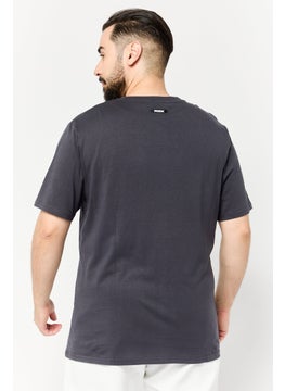 RBX Men Sportswear Fit Short Sleeve Outdoor T-Shirt, Dark Grey  - Image 3
