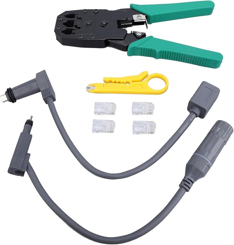 كابل محول FILFEEL 1200Mbps SPX إلى RJ45 لمجموعة الزوج لكابل التوصيل لشبكة مستقرة بين طبق الجيل الثاني والموجه - Image 5