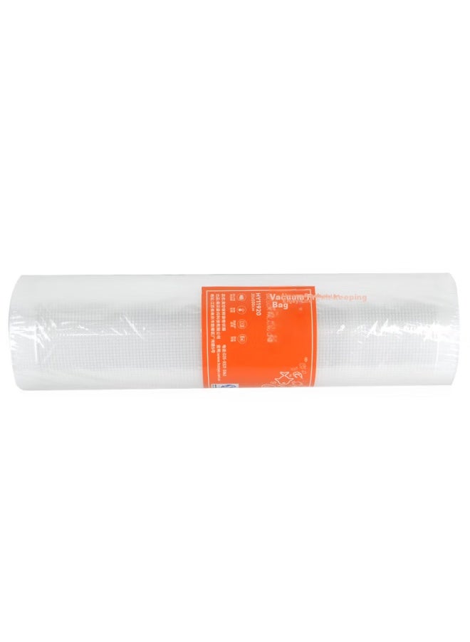 HOOYE Hooye Vacuum Sealer Bags Food Fresh-keeping Packaging Bags Vacuum Texture Sealing Bags Plastic Sealing Bags 20cm*5m 1 Roll Hy11920  - Image 2