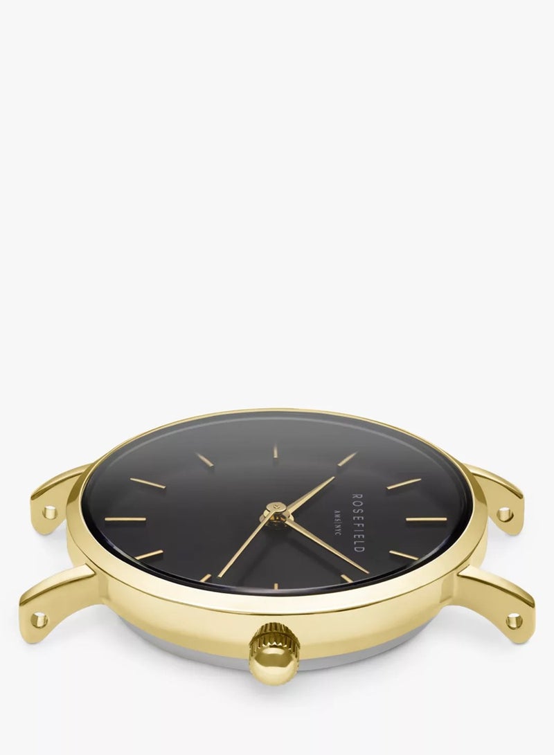 RoseField ساعة صغيرة بسوار من الفولاذ المقاوم للصدأ باللون الذهبي 26BSG-268 - Image 3