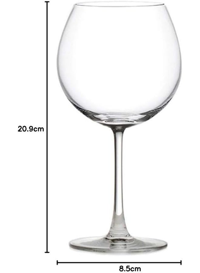 650ml Burgundy Wine Glass Large Crystal Wine Glass Goblet – Elegant Stem Glass for Red Wine, Party, Restaurant & Home Use - Image 4