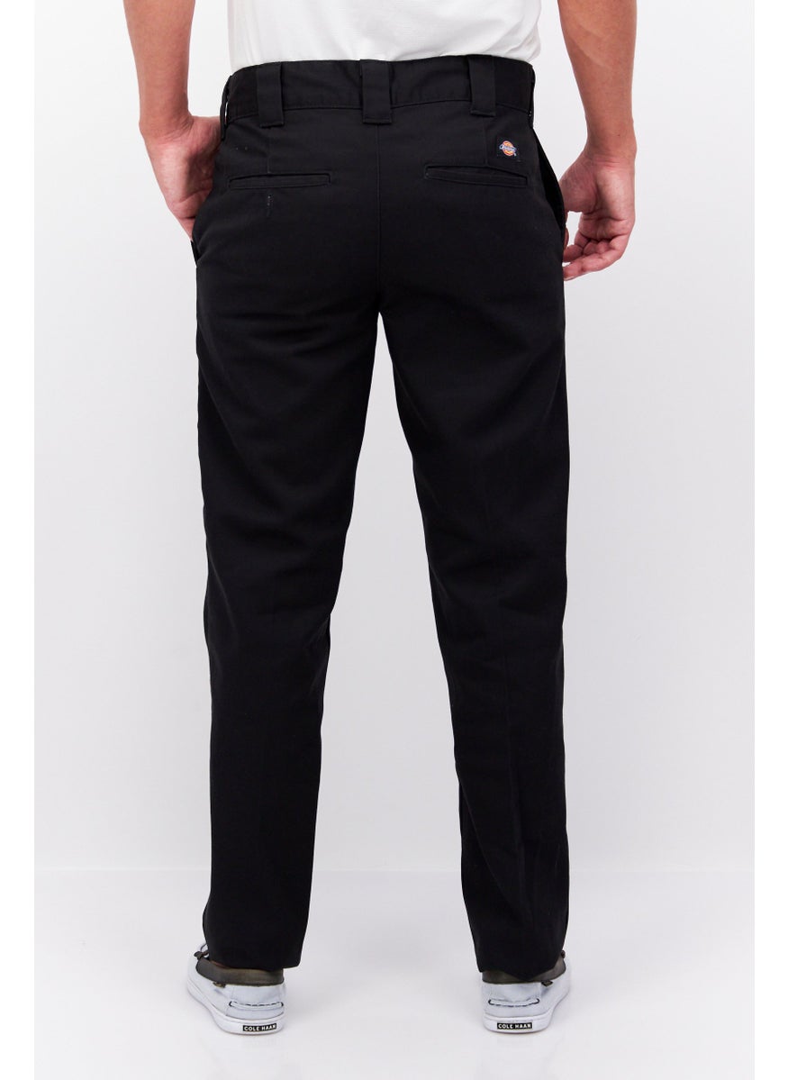 Men Slim Fit Plain Chino Pants, Black - pzsku/Z87F79FB2EE58AA6D07D0Z/45/_/1727187856/bec4affa-6a79-4530-b737-879c5b031899