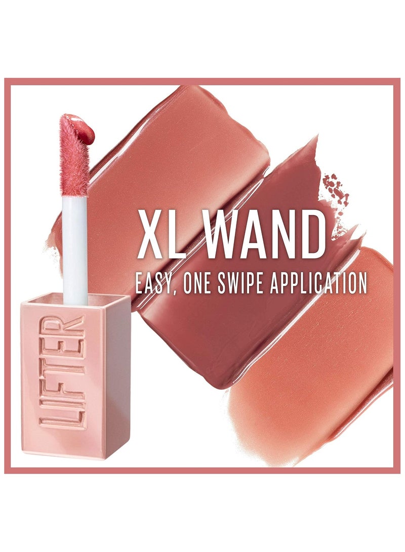 Maybelline New York Lifter Lip Gloss, 008 Stone - Image 4