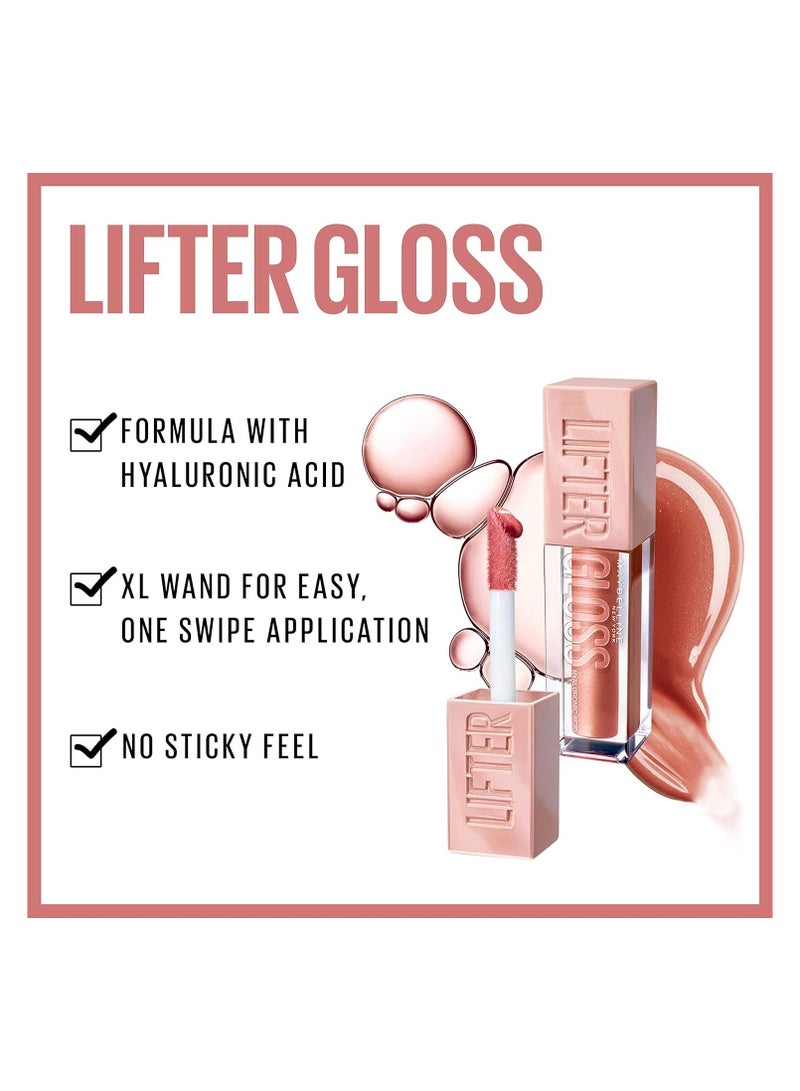 Maybelline New York Lifter Lip Gloss, 008 Stone - Image 5