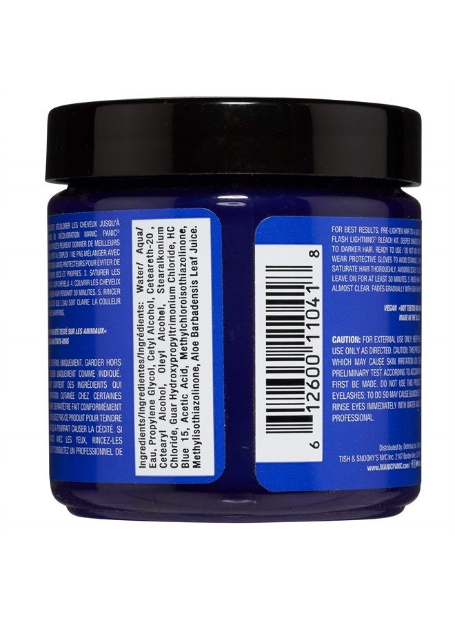 Manic Panic Blue Moon Hair Dye - Classic High Voltage - Semi Permanent Bright, Neon, Cool True Blue Hair Dye Color - Vegan, PPD & Ammonia Free (4oz) - Image 2
