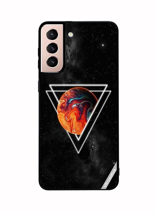 VR CREATIVE Protective Case Cover For Samsung Galaxy S21 5G Space Design Multicolour - Image 1