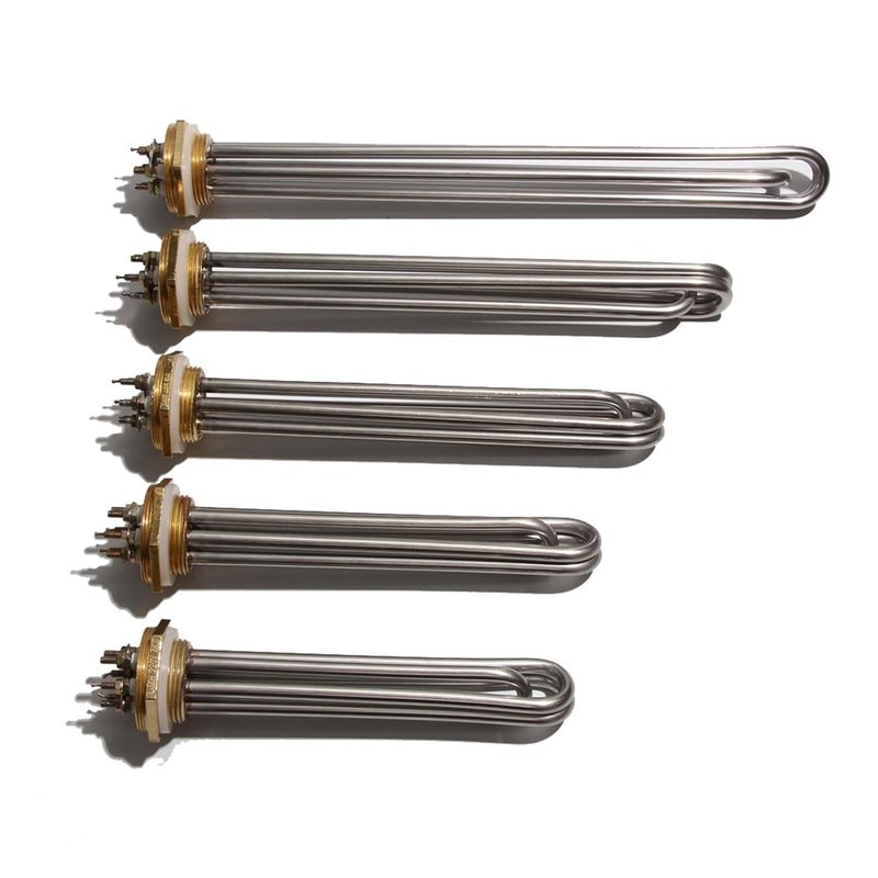 DN32 1.25Inches Thread Water Immersion Heating Element 3KW-12KW 110v 220v 380v Electric Insulation Boiler Joyful(220V,6KW 240mm) - Image 5