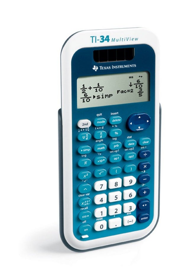 TEXAS INSTRUMENTS Texas Instruments TI-34 MultiView Scientific Calculator  - Image 2
