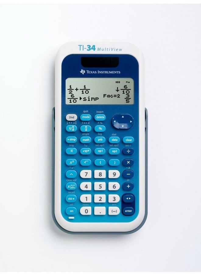 TEXAS INSTRUMENTS Texas Instruments TI-34 MultiView Scientific Calculator  - Image 1