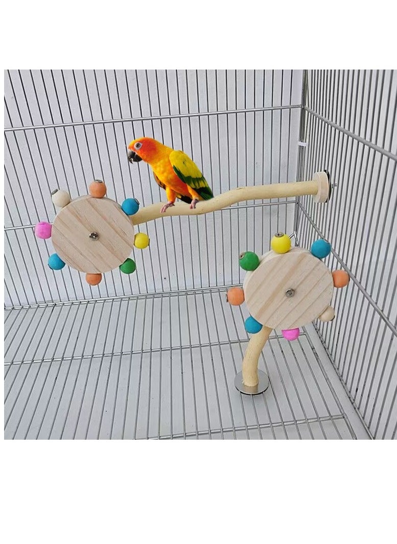 OASIS-TH - Bird Parrot Windmill Toys, Bird Cage Toys for Budgerigar, Love Birds, Finches and Other Small to Medium Birds 1Pcs - Image 1