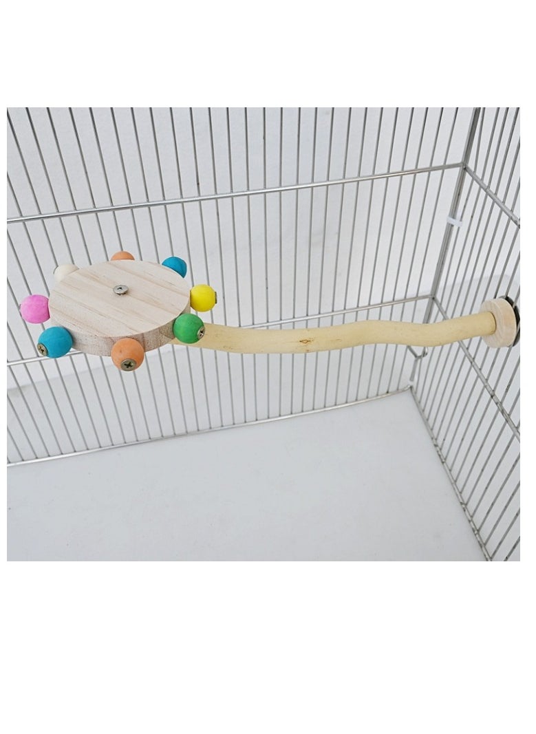 OASIS-TH - Bird Parrot Windmill Toys, Bird Cage Toys for Budgerigar, Love Birds, Finches and Other Small to Medium Birds 1Pcs - Image 1