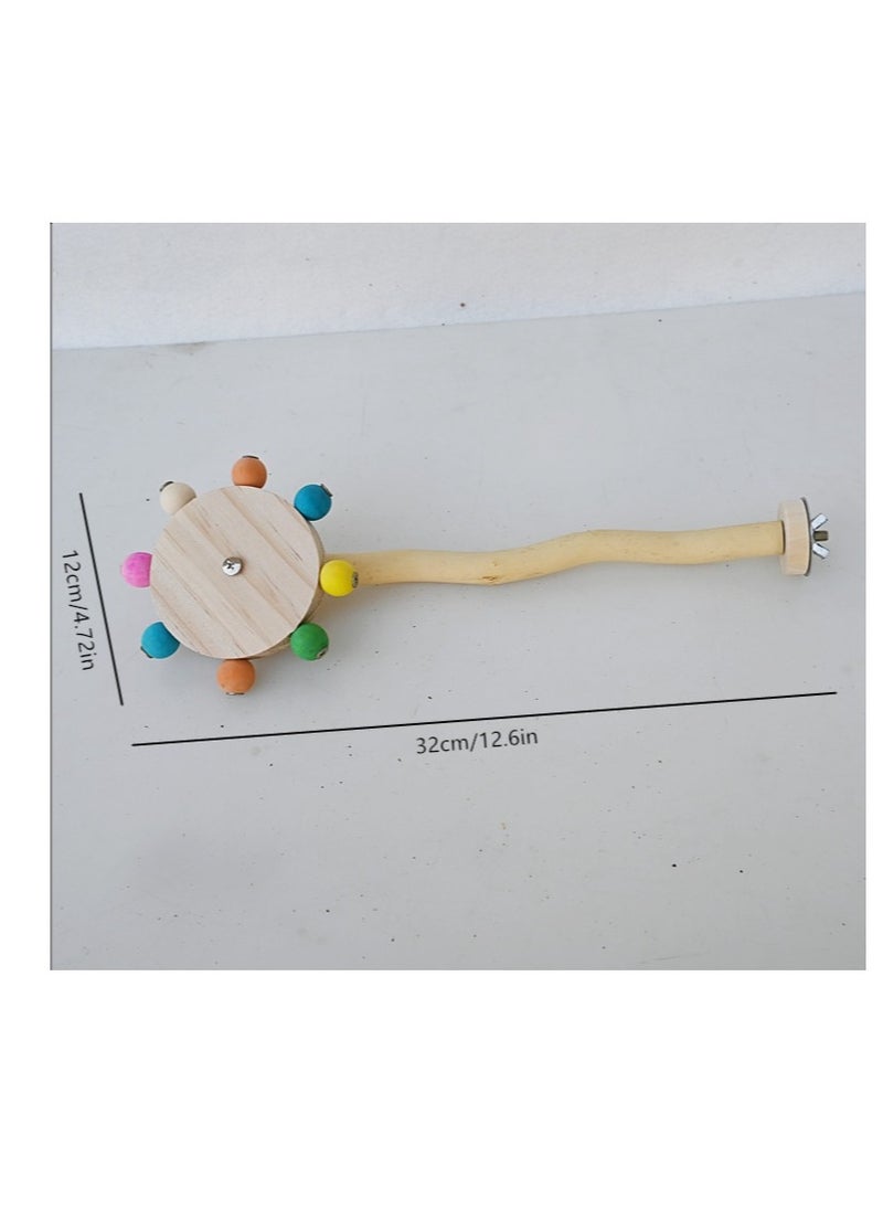 OASIS-TH - Bird Parrot Windmill Toys, Bird Cage Toys for Budgerigar, Love Birds, Finches and Other Small to Medium Birds 1Pcs - Image 1