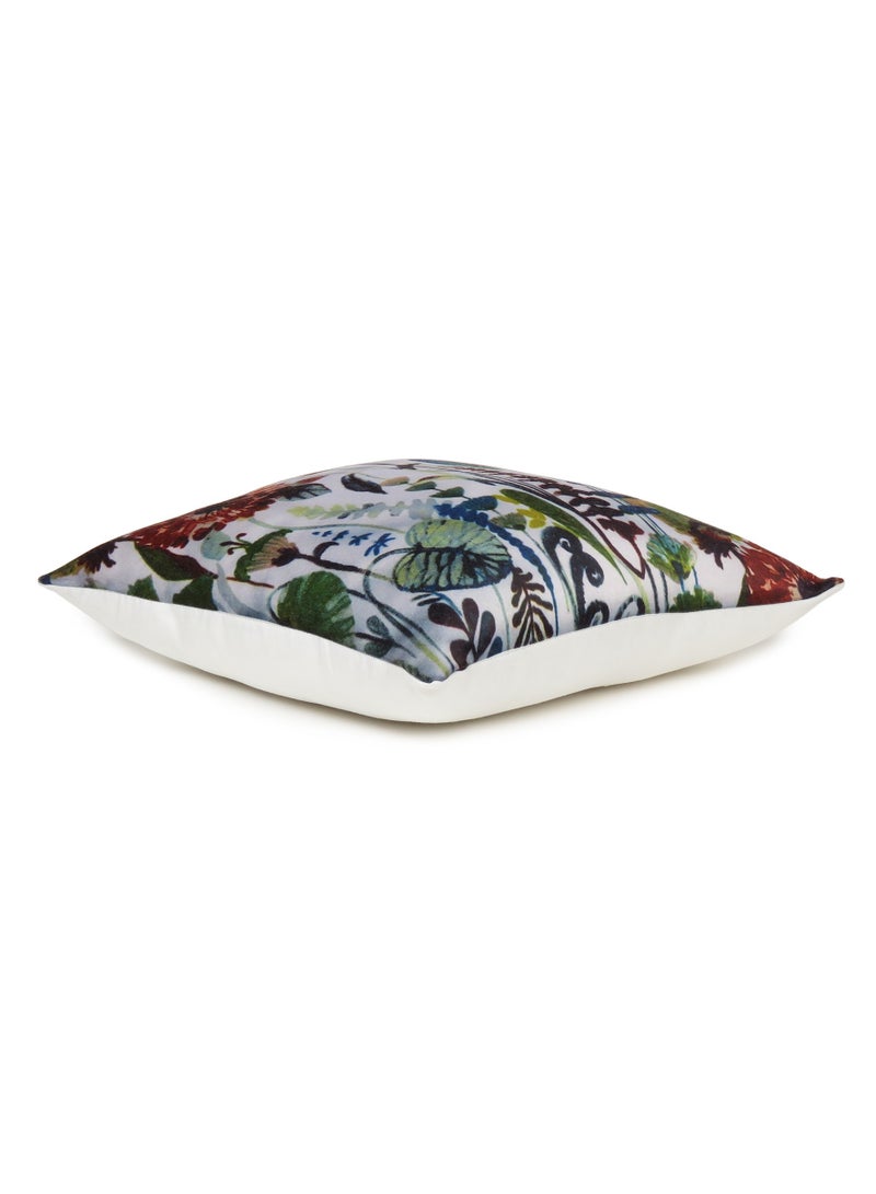 Oussum Tropical Leaf Decorative Multicolor Throw Pillow Covers Set of 2 For Office Chair Car Seat Home Bedroom Sofa Home Decoration (16 X 16 Inch)  - Image 3