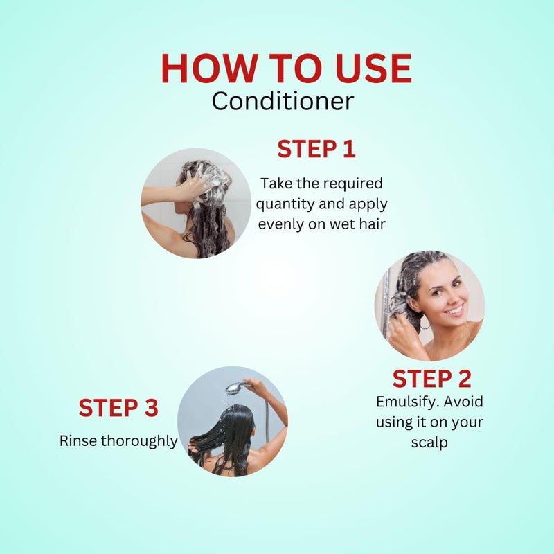 Uranus CAP AntiHair Fall Conditioner 300ml Arginine Essence Strengthens Hair Reduces Hair Loss Sulphate Paraben Free - Image 3