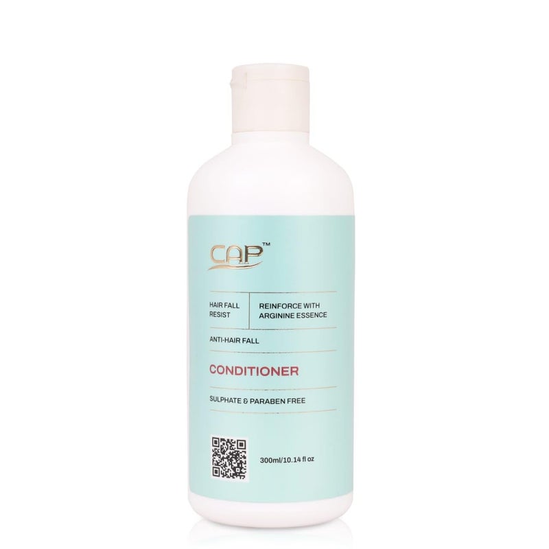 Uranus CAP AntiHair Fall Conditioner 300ml Arginine Essence Strengthens Hair Reduces Hair Loss Sulphate Paraben Free - Image 1