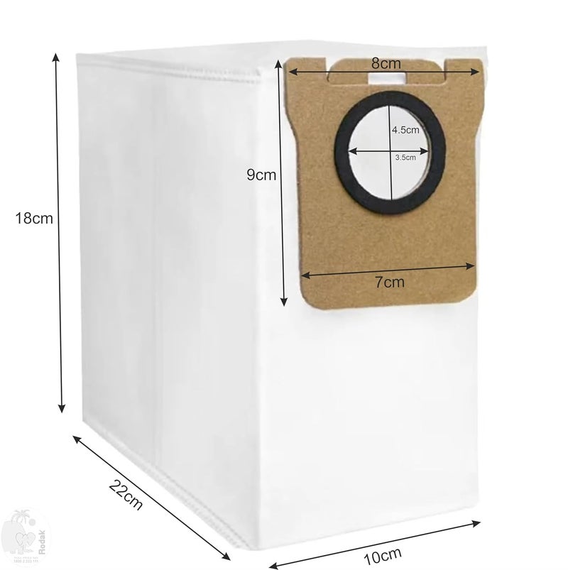 RODAK طقم تجديد RODAK متوافق مع مكانس Dreame B101CN S10 S10 Pro الروبوتية - Image 3
