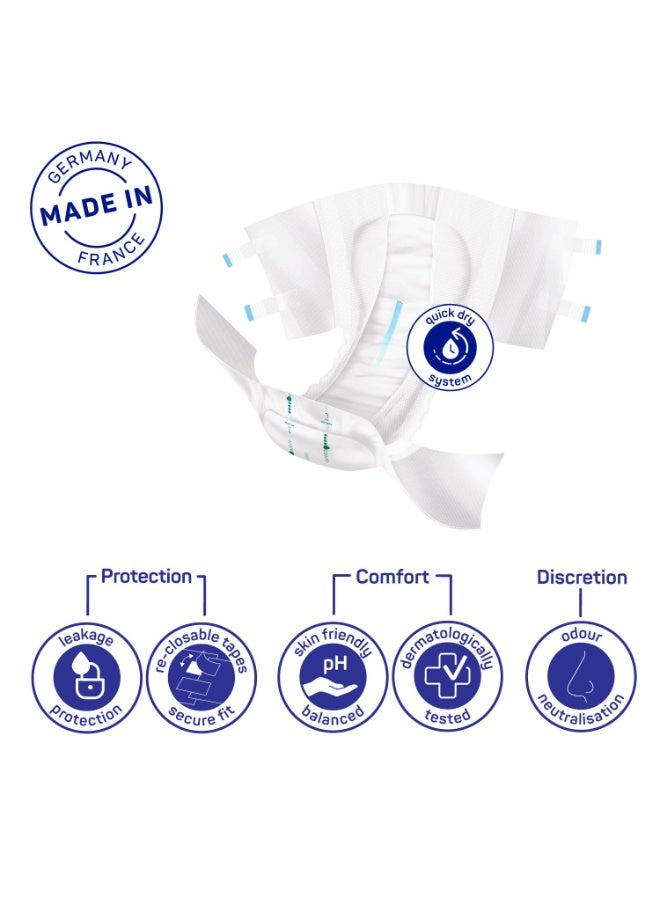 مولي كير موليكير®  إكسترا , حفاضات السلَس للراشدين ,للنساء والرجال,كبير,   ٥  قطرات ,  ٣٠ قطعة \ حزمة - Image 4