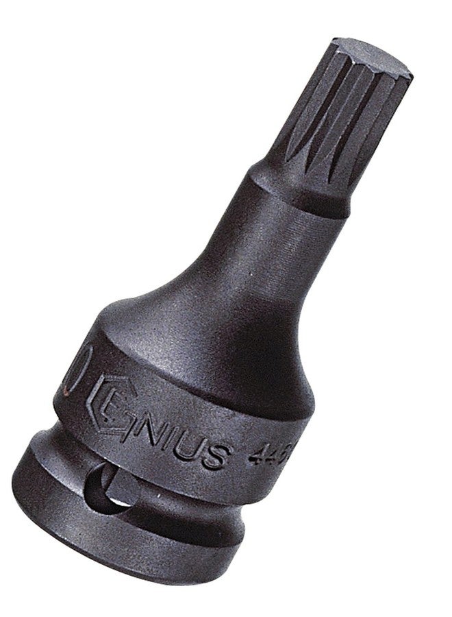 Genius Tools 3452T10 3/8" Dr. M10 Triple Square Impact Bit Socket