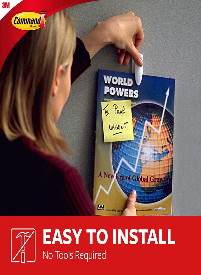 كوماند مشبك زنبركي من كوماند، مشبك واحد، شريطان متوسطان - Image 4